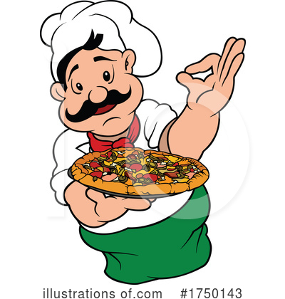Royalty-Free (RF) Chef Clipart Illustration by dero - Stock Sample #1750143