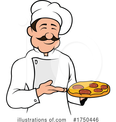 Royalty-Free (RF) Chef Clipart Illustration by dero - Stock Sample #1750446