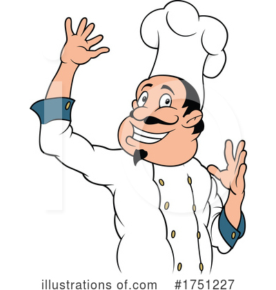 Royalty-Free (RF) Chef Clipart Illustration by dero - Stock Sample #1751227