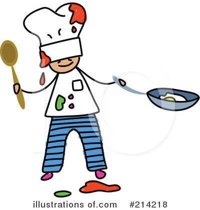 Royalty-Free (RF) Chef Clipart Illustration by Prawny - Stock Sample #214218