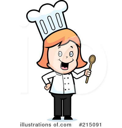 Royalty-Free (RF) Chef Clipart Illustration by Cory Thoman - Stock Sample #215091