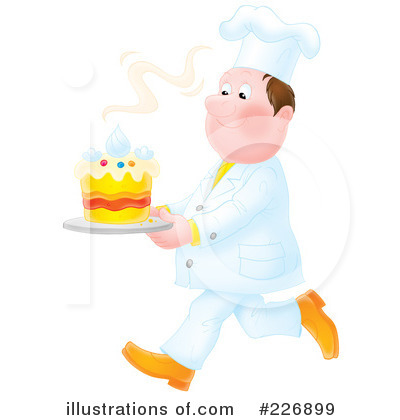 Royalty-Free (RF) Chef Clipart Illustration by Alex Bannykh - Stock Sample #226899