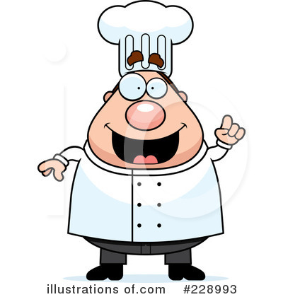 Royalty-Free (RF) Chef Clipart Illustration by Cory Thoman - Stock Sample #228993