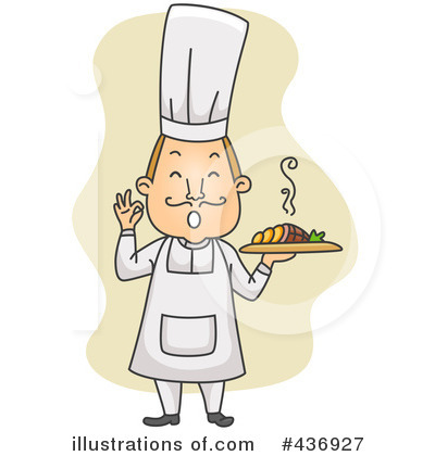 Royalty-Free (RF) Chef Clipart Illustration by BNP Design Studio - Stock Sample #436927
