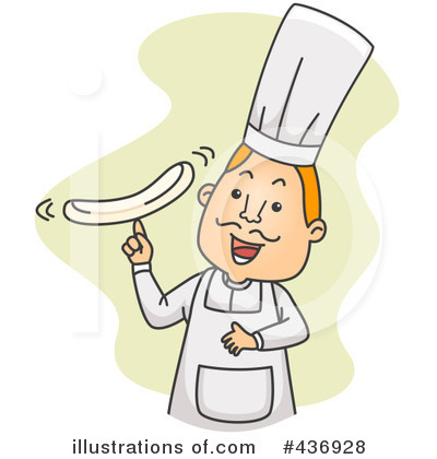 Royalty-Free (RF) Chef Clipart Illustration by BNP Design Studio - Stock Sample #436928