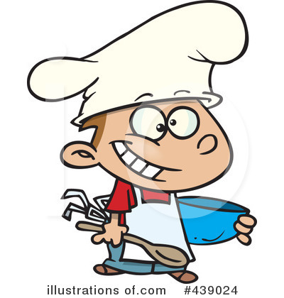 Royalty-Free (RF) Chef Clipart Illustration by toonaday - Stock Sample #439024