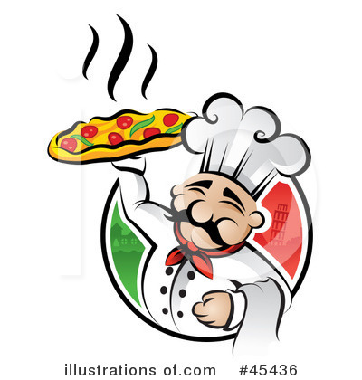 Pizza Clipart #45436 by TA Images