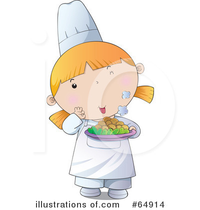 Royalty-Free (RF) Chef Clipart Illustration by YUHAIZAN YUNUS - Stock Sample #64914