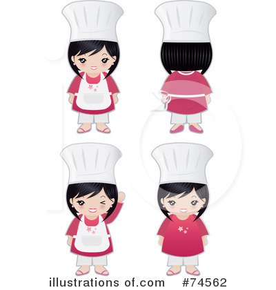 Royalty-Free (RF) Chef Clipart Illustration by Melisende Vector - Stock Sample #74562