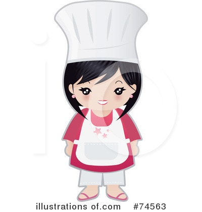 Royalty-Free (RF) Chef Clipart Illustration by Melisende Vector - Stock Sample #74563