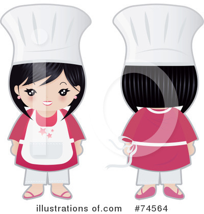Royalty-Free (RF) Chef Clipart Illustration by Melisende Vector - Stock Sample #74564