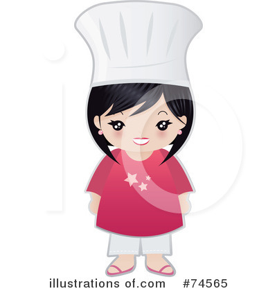 Royalty-Free (RF) Chef Clipart Illustration by Melisende Vector - Stock Sample #74565