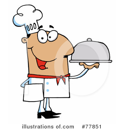 Royalty-Free (RF) Chef Clipart Illustration by Hit Toon - Stock Sample #77851