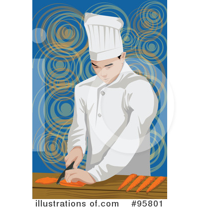 Royalty-Free (RF) Chef Clipart Illustration by mayawizard101 - Stock Sample #95801
