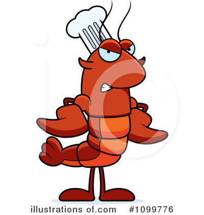 Chef Crawdad Clipart #1099776 by Cory Thoman