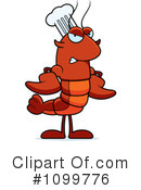 Chef Crawdad Clipart #1099776 by Cory Thoman