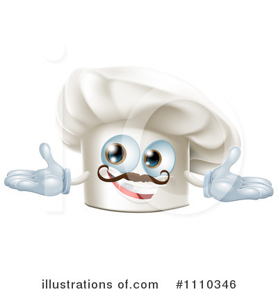 Royalty-Free (RF) Chef Hat Clipart Illustration by AtStockIllustration - Stock Sample #1110346