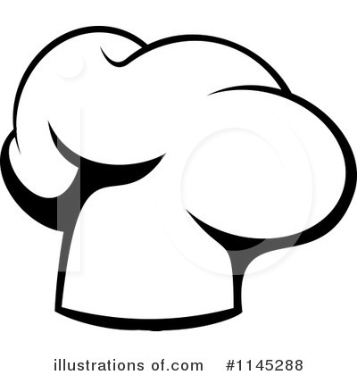 Royalty-Free (RF) Chef Hat Clipart Illustration by Vector Tradition SM - Stock Sample #1145288