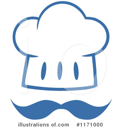 Royalty-Free (RF) Chef Hat Clipart Illustration by Hit Toon - Stock Sample #1171000
