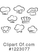 Chef Hat Clipart #1223077 by Vector Tradition SM