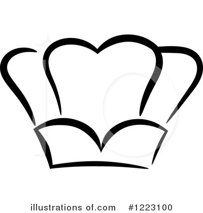 Royalty-Free (RF) Chef Hat Clipart Illustration by Vector Tradition SM - Stock Sample #1223100