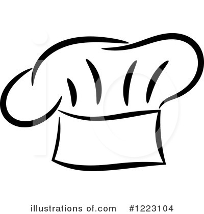 Royalty-Free (RF) Chef Hat Clipart Illustration by Vector Tradition SM - Stock Sample #1223104