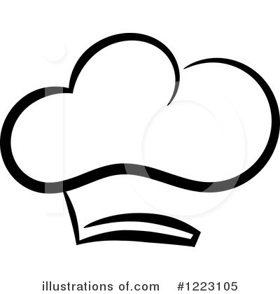 Royalty-Free (RF) Chef Hat Clipart Illustration by Vector Tradition SM - Stock Sample #1223105