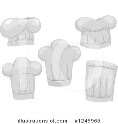Royalty-Free (RF) Chef Hat Clipart Illustration by BNP Design Studio - Stock Sample #1245965