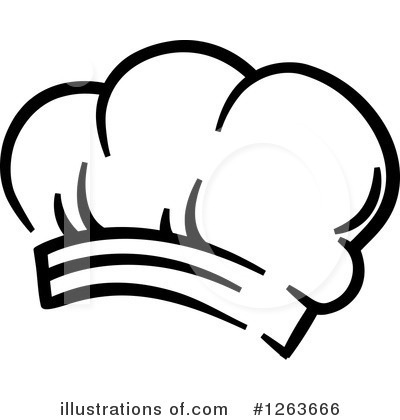 Royalty-Free (RF) Chef Hat Clipart Illustration by Vector Tradition SM - Stock Sample #1263666