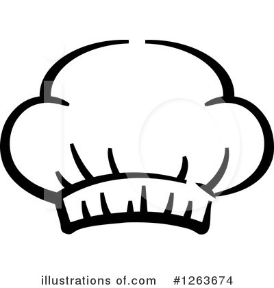 Royalty-Free (RF) Chef Hat Clipart Illustration by Vector Tradition SM - Stock Sample #1263674