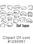 Chef Hat Clipart #1290951 by Vector Tradition SM