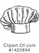 Chef Hat Clipart #1420894 by Vector Tradition SM