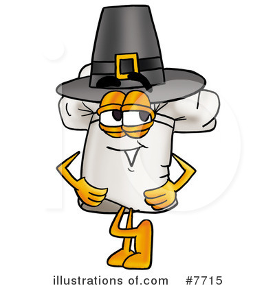 Royalty-Free (RF) Chef Hat Clipart Illustration by Mascot Junction - Stock Sample #7715
