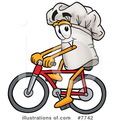 Royalty-Free (RF) Chef Hat Clipart Illustration by Mascot Junction - Stock Sample #7742