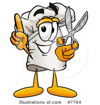 Chef Hat Clipart #7764 by Mascot Junction