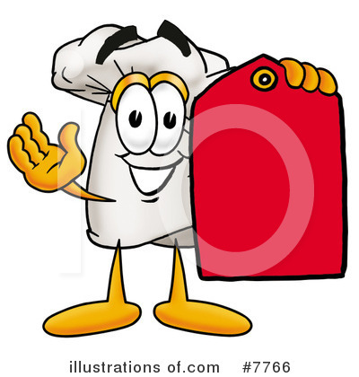 Chefs Hat Character Clipart #7766 by Toons4Biz