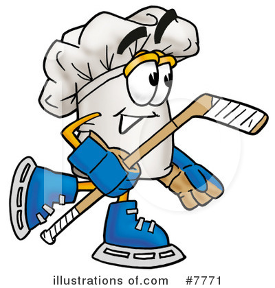 Chefs Hat Character Clipart #7771 by Toons4Biz