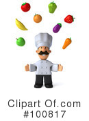 Chef Man Clipart #100817 by Julos