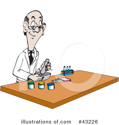 Royalty-Free (RF) Chemistry Clipart Illustration by Dennis Holmes Designs - Stock Sample #43226