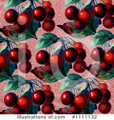 Royalty-Free (RF) Cherries Clipart Illustration by Prawny Vintage - Stock Sample #1111132