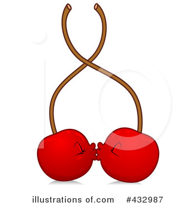 Royalty-Free (RF) Cherries Clipart Illustration by BNP Design Studio - Stock Sample #432987