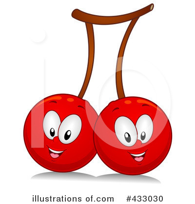 Royalty-Free (RF) Cherries Clipart Illustration by BNP Design Studio - Stock Sample #433030