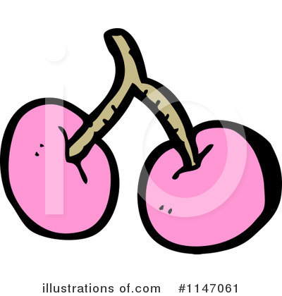 Royalty-Free (RF) Cherry Clipart Illustration by lineartestpilot - Stock Sample #1147061