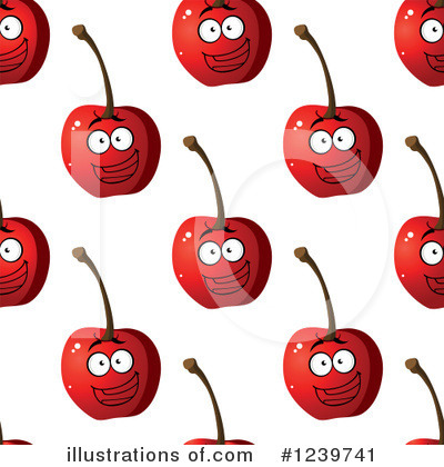 Royalty-Free (RF) Cherry Clipart Illustration by Vector Tradition SM - Stock Sample #1239741
