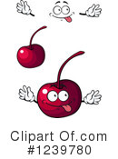 Cherry Clipart #1239780 by Vector Tradition SM