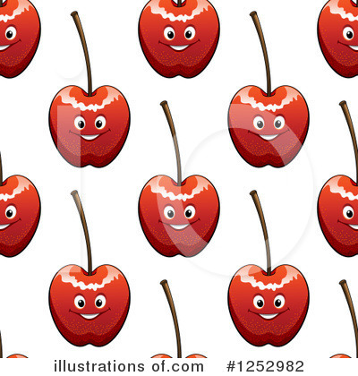 Royalty-Free (RF) Cherry Clipart Illustration by Vector Tradition SM - Stock Sample #1252982