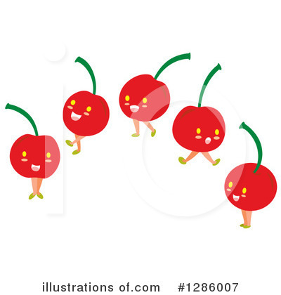 Royalty-Free (RF) Cherry Clipart Illustration by Cherie Reve - Stock Sample #1286007