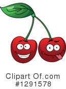 Cherry Clipart #1291578 by Vector Tradition SM
