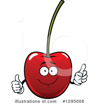 Royalty-Free (RF) Cherry Clipart Illustration by Vector Tradition SM - Stock Sample #1295006
