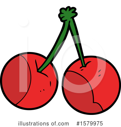 Royalty-Free (RF) Cherry Clipart Illustration by lineartestpilot - Stock Sample #1579975